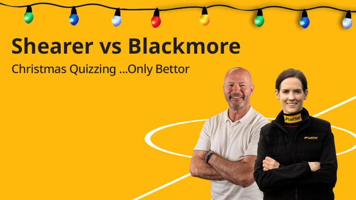 Betfair ambassadors Alan Shearer and Rachael Blackmore